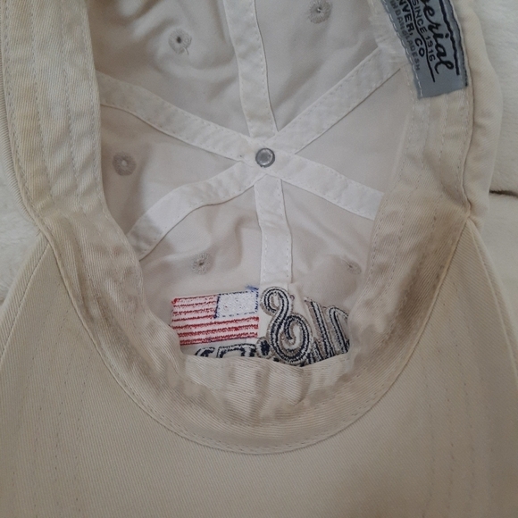 Vintage 2003 Olympia Fields U.S. Open khaki tan embroidered Dad hat - Picture 12 of 13